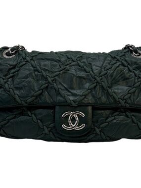 CHANEL Vintage 2010 Ultra Stitch Jumbo Flap Bag~PreLoved w/COA